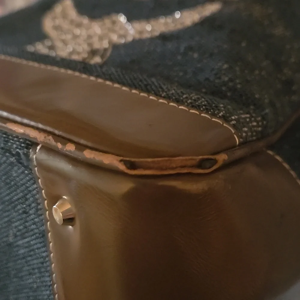 MCM Denim Shoulder Bag - Picture 8 of 16